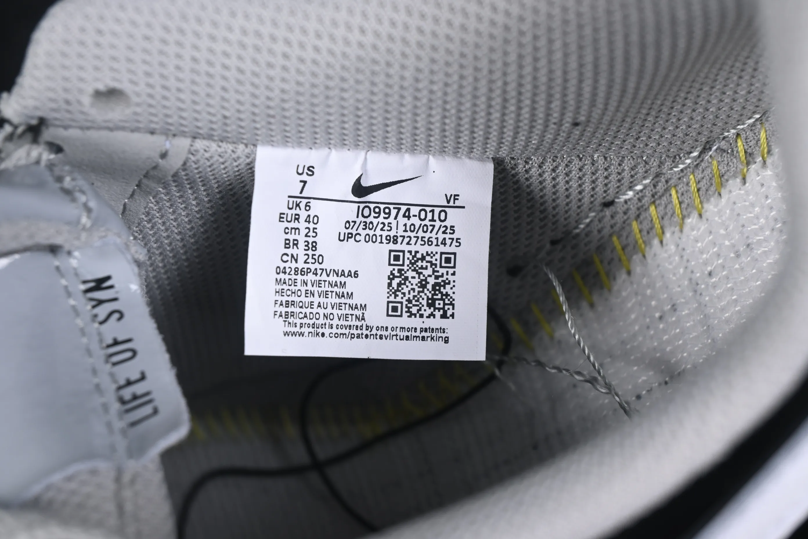 All categories Nk Air Force 1 Air Force series Nk Air Force 1 Low Air Force low-top C version Central Cee x Nike Air Force 1 Low "Syna World" Air Force 1 low-top casual sneakers IO9974-010